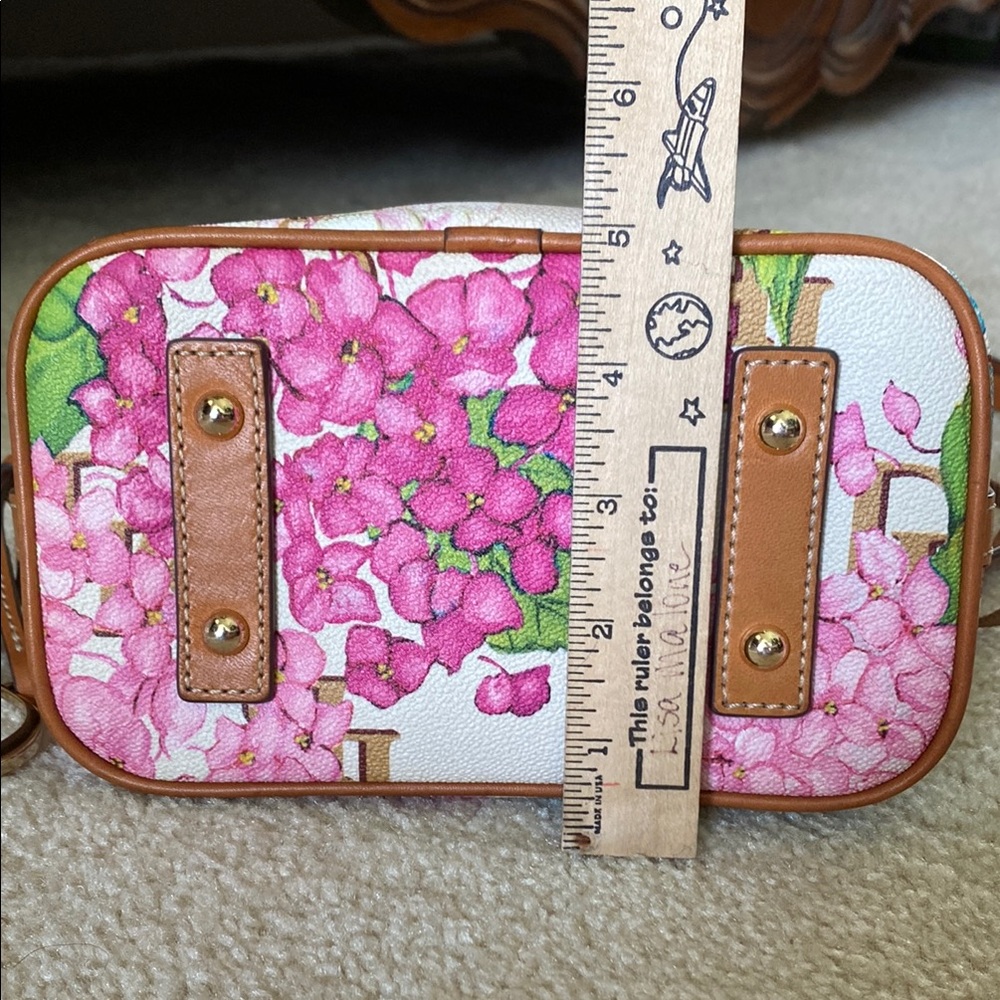 Dooney & Bourke small hydrangeas Floral Crossbody Bag - Multicolor - Picture 10 of 14